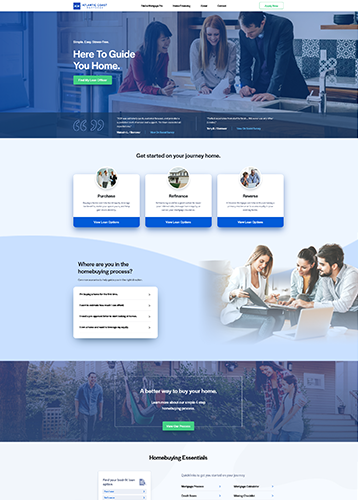 Hosting Company Layout Preview