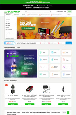 Hosting Company Layout Preview