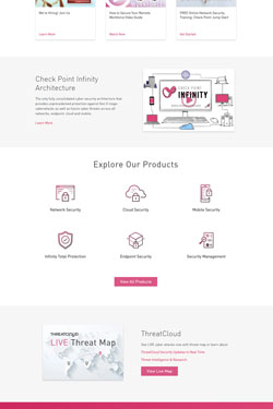 Hosting Company Layout Preview